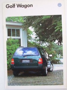 Glp_334432　自動車カタログ フォルクスワーゲン Golf Wagon　表写真.バック全景