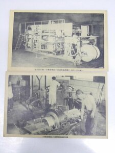 Glp_366495　北海道絵葉書　小樽新聞社の高速輪転機/自動鉛版鋳造機　