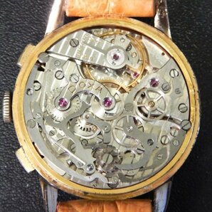 6079 希少売切り☆ DOXA anti magnetique Chronograph Watch ドクサ クロノグラフ 手巻き メンズ 腕時計 アンティークの画像7