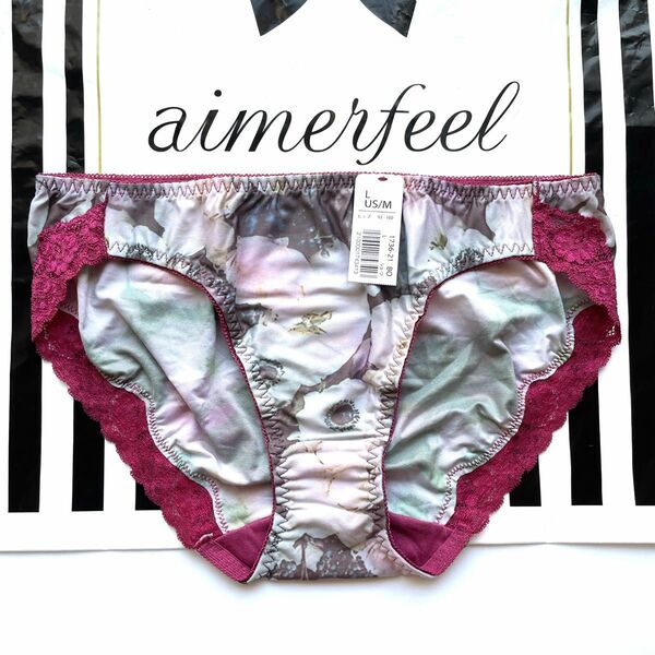 aimerfeel エメフィール　ショーツ　パンティ　花柄　レース　総柄　完売品　レア