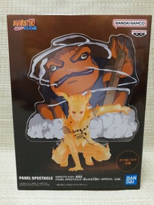 未開封品☆ NARUTO-ナルト- 疾風伝 PANEL SPECTACLE～新たなる三竦み～SPECIAL☆ Aうずまきナルト ガマ吉パネル付属 フィギュア