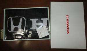 *HONDA Honda Comtec bath towel not for sale Novelty Wako city F1 racing black now . with logo 
