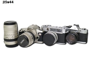 JT5w44 カメラおまとめ CANON YASHICA PETRI 動作未確認 60サイズ