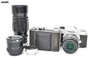 G4w86 カメラ等おまとめ Nikon MINOLTA KOMURA 他 カメラ レンズ テレコンバージョンレンズ 動作未確認 60サイズ