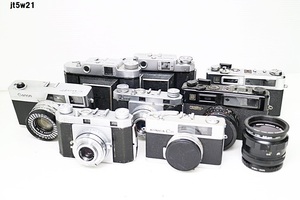 JT5w21 カメラ等おまとめ YASHICA MAMIYA CANON KONICA Lord 動作未確認 80サイズ