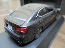 LEXUS　IS-F　Dark　Gray　Mica　JC490112GR　京商Jcollection1/43台座ケース付ミニカー　V8　5L　32V　FJS　レターパックプラス_画像9