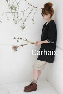 Carhaix キャレ リネン ハーフパンツ