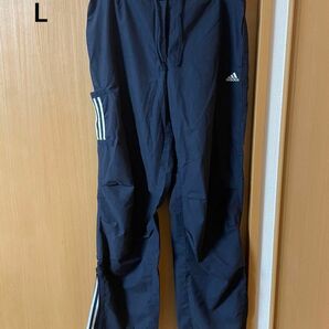 美品　　adidas アディダス レディース　パンツ　L 紺