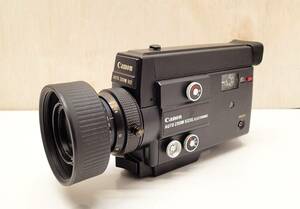 J122A キャノン Canon 8mm フィルムカメラ　AUTO ZOOM 512XL ELECTRONIC　通電OK 希少 昭和レトロ 現状品 詳しい動作未確認の為ジャンク