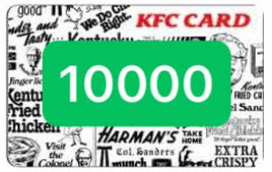 KFC ケンタッキー 10000