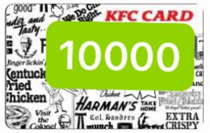 KFC ケンタッキー 10000