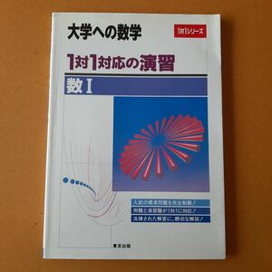 大学への数学　1対1対応の演習　数1　東京出版