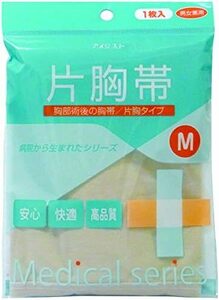 片胸帯 M胸囲6070cmアイボリー 1枚入