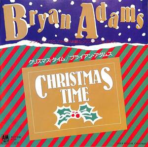 C00204412/EP/ブライアン・アダムス (BRYAN ADAMS)「Christmas Time クリスマス・タイム / Reggae Christmas レゲエ・クリスマス (1985年