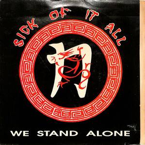 C00201781/EP/Sick Of It All「We Stand Alone(88561-3013-7)」