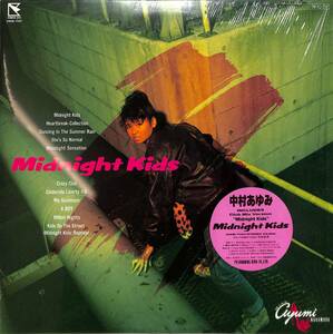 A00595138/LP/中村あゆみ「Midnight Kids (1984年・28HB-7001・シンセポップ)」