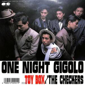 C00202008/EP/チェッカーズ「One Night Gigolo/Toy Box(7A-0834)」