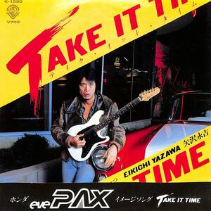 C00203647/EP/矢沢永吉「Take It Time/あ・い・つ(1985年:K-1550)」
