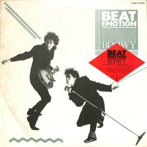 A00595223/LP/BOOWY(氷室京介・布袋寅泰)「Beat Emotion (1986年・WTP-90438・松武秀樹・ホッピー神山・山下久美子etc参加)」