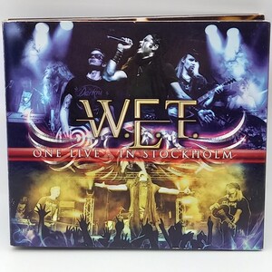 C-0819★輸入盤 中古2CD＋DVD デジパック★W.E.T ONE LIVE IN STOCKHOLM ウェット ワン ライヴ ストックホルム ジェフ・スコット・ソート　