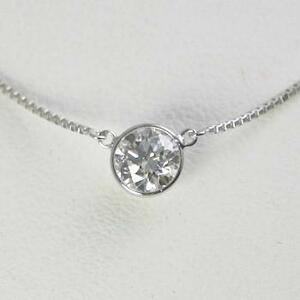 ダイヤモンド ネックレス 一粒 プラチナ 0.2カラット 鑑定書付 0.232ct Dカラー VVS2クラス 3EXカット H&C CGL