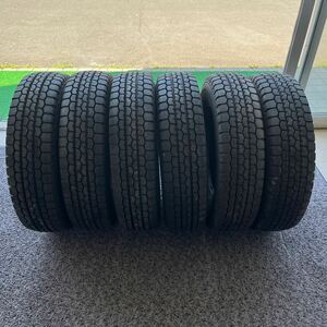 ダンロップ 205/85R16 SPLT21 バリ溝　6本セット:33000円