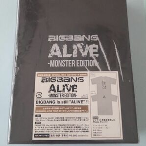 BIGBANG「ALIVE -MONSTER EDITION-CD・DVD・Tシャツ」