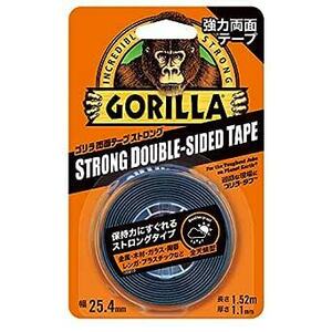 KURE(. промышленность ) Gorilla Glue Gorilla мощный двусторонний лента strong 25.4mm×1.52mbla