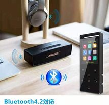  MP3プレーヤー Bluetoothデジタルオーディオ micro SD FMラジオ/録音HIFI超高音質ダイレクト録音 2000分連続再生可能 合金製 イヤホン_画像7
