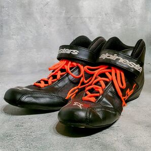 alpinestars(アルパインスターズ) TECH 1-K KART SHOES BLACK/ORANGE カートシューズ
