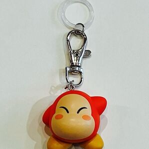 星のカービィ ワドルディ (えがお) フィギュア アンブレラマーカー キーホルダー 傘マーカー 目印 チャーム