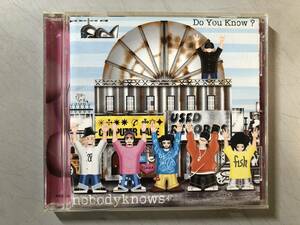 CD　nobodyknows+　Do You Know?　AICL-1548　1円