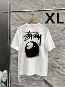 ステューシー 8ボール Tシャツ STUSSY x NKSS 8 Ball ストゥーシー ホワイト 男女兼用 サイズ XL