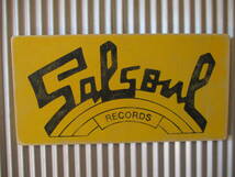 ビンテージサイン木製看板 SALSOUL RECORDS検）レコードレーベルMOTOWNSOULFUNKR&BJAZZSTAXアドバタイジング企業販促USA50s60s70s80s_画像1