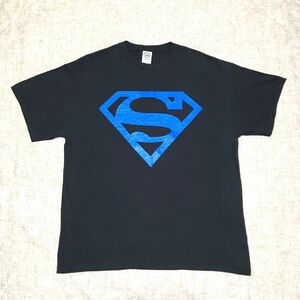 スーパーマン　superman ブルー　Tシャツ デルタ　アメコミ　映画　デルタ　delta 