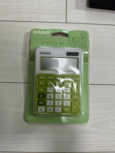 CASIO 電卓 カシオ 税計算 時間計算 MW-C11A-GN-N 10桁 1円スタート
