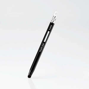 高密度ファイバーチップ採用 持ちやすい子ども向け鉛筆型タッチペン : P-TPENCEBK