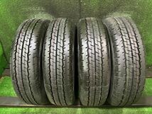 24年製　新車外し　200系ハイエース　195/80R15　4本　ダンロップ　SP175N　195/80R15　107/105S　LT 514-03_画像1