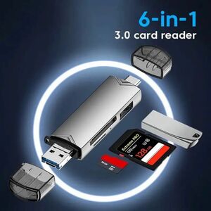 6In 1多機能　USB ハブ