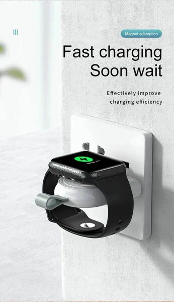最安値！タイプC！Apple Watch用磁気ワイヤレス充電器　USB充電ステーション,新品
