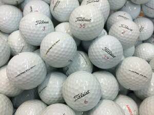 タイトリスト PROV1x　2019年モデル ホワイト 50個 【ロストボール】①