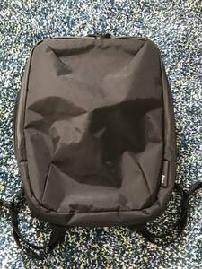  beautiful goods *Aer air Slim Pack X-Pac 91007 nylon rucksack black 