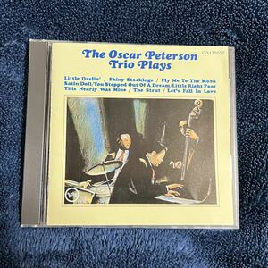 オスカー・ピーターソン (CD) オスカー・ピーターソン・トリオ・プレイズ / The Oscar Peterson Trio Plays