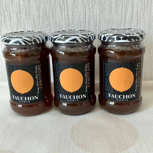 ◆送料込 即決◆ フォション FAUCHON ビターオレンジ マーマレードジャム 365g 3個セット