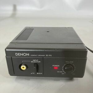 C2-162 DENON デノン コンパクトスピーカー 通電 動作未確認 SC-P5 約W12.5㎝