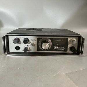 C2-168 NEC トランシーバー CQ-P6300 TRANSCEIVER 動作未確認 ジャンク品 純正ソフトケース付き