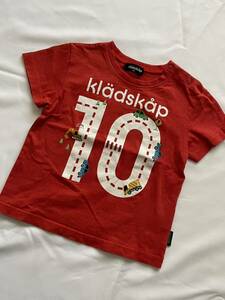 【送料無料】クレードスコープ kladskap★半袖Tシャツ コットン素材 サイズ90 男の子