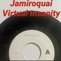 【レア7インチ】Jamiroquai / Virtual Insanity / ジャミロクワイ R&B DISCO SOUL 45 UK Jukebox オンリー　7inch レコード_画像1