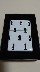 新品未使用品 ZIPPO ‘37 Rep. SHARP EIGHT CHESS (両面加工) (2003)