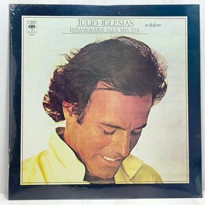 ☆未開封 フリオ・イグレシアス Julio Iglesias INNAMORARSI ALLA MIA ETA CBS DML-50319 外盤 LP